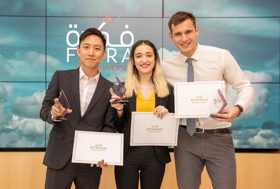 Students from NYU Abu Dhabi win Etihad’s Fikra University competition ...