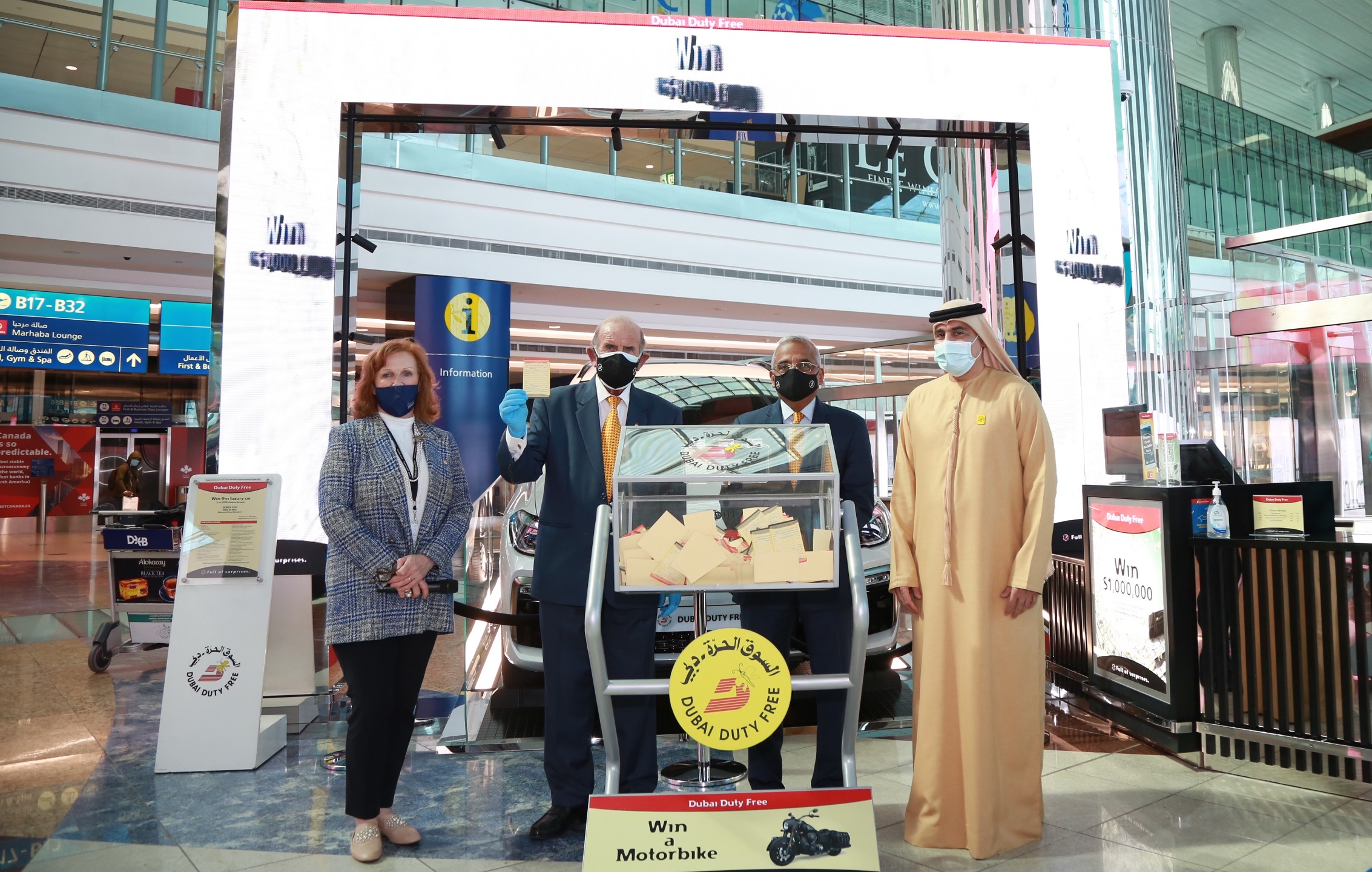 Dubai Duty Free announces 350th winner of US1 Million in Dubai Duty