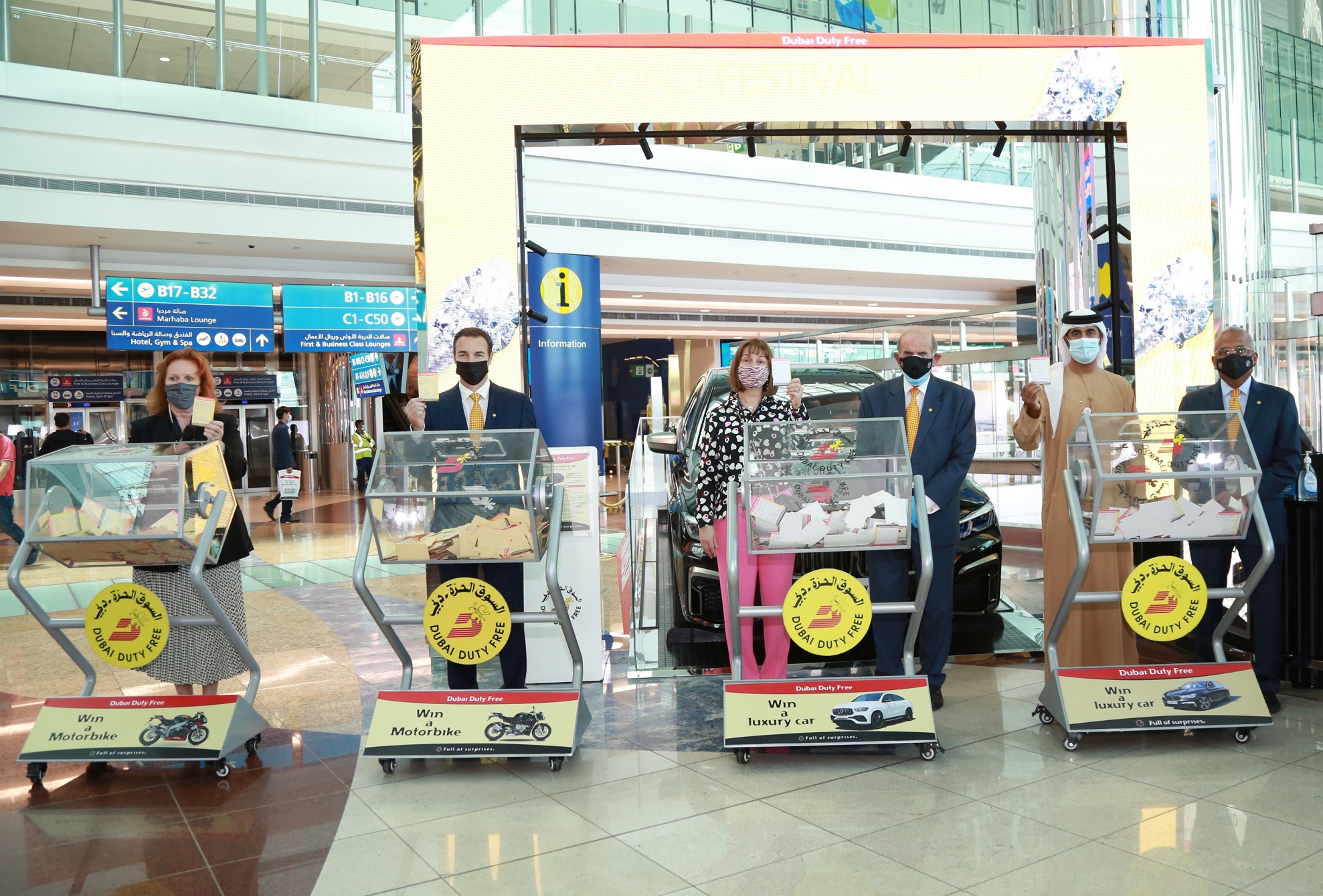 Dubai Duty Free announces six winners in Dubai Duty Free Millennium Millionaire and Finest