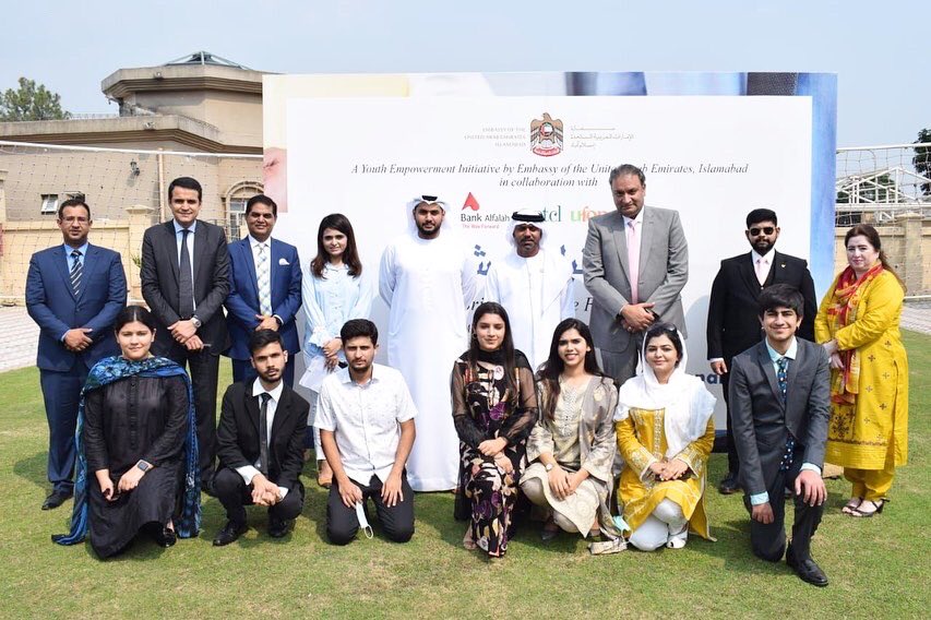 UAE Ambassador in Islamabad, honors Pakistani students graduated from