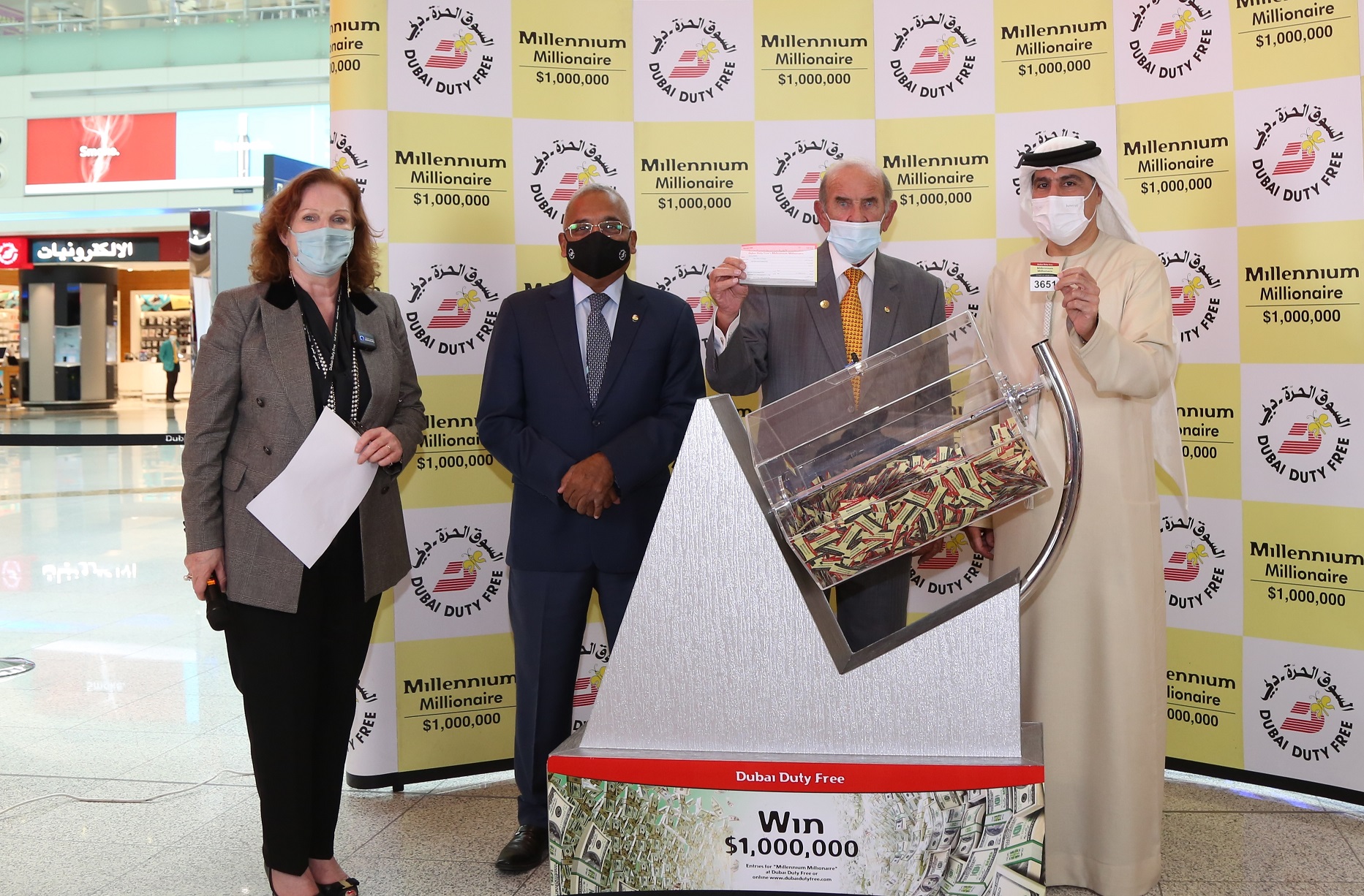 Emirati national wins US1 Million in Dubai Duty Free Millennium