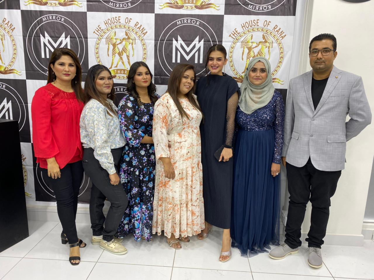 Maryam Fatima Abbas opens her new chains of salon with the name MIRROR