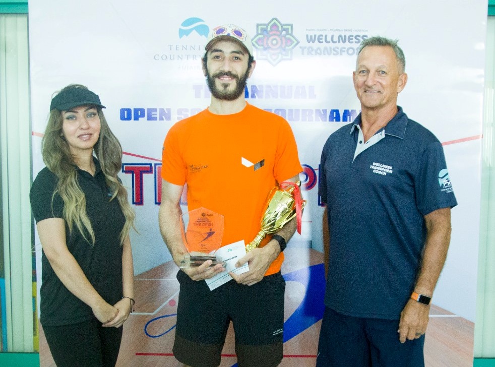 Tennis Country Club Fujairah hosts Open Squash Tournament 2022 Biz Today
