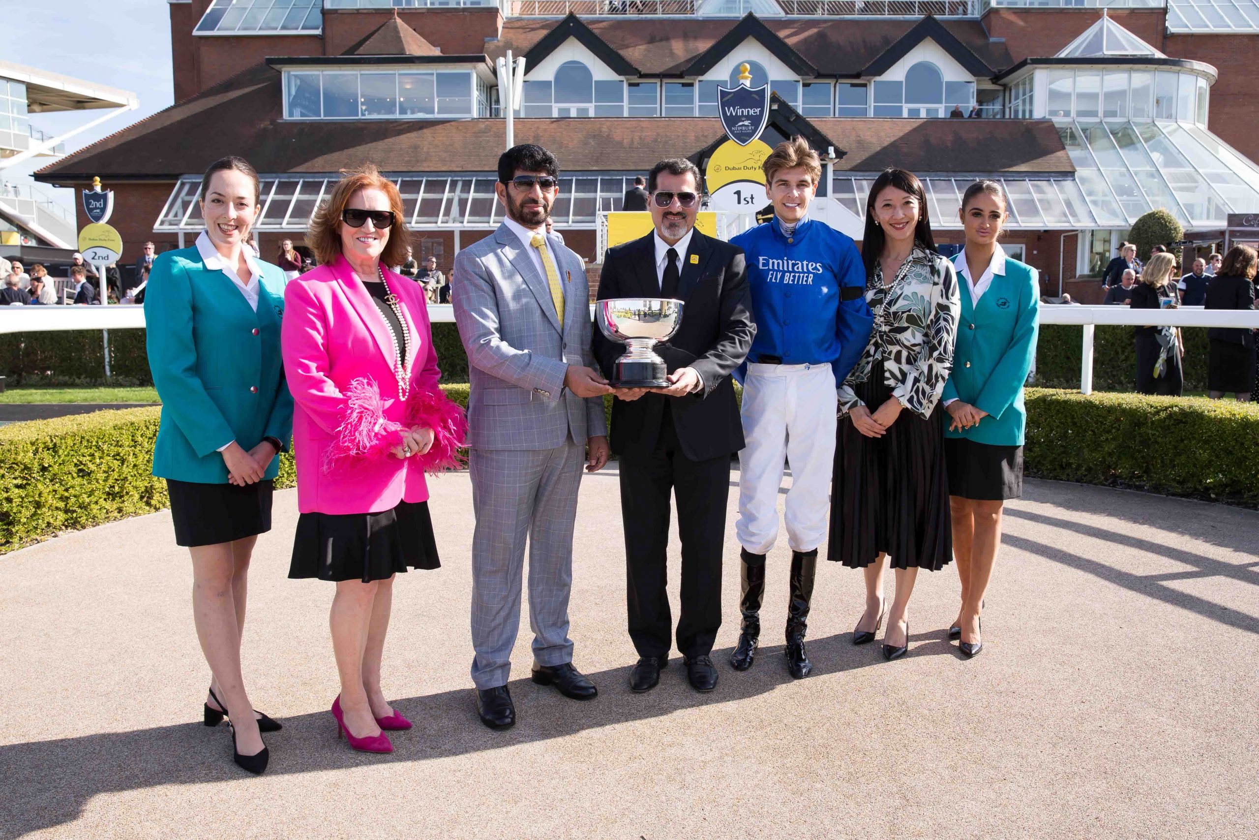 Godolphin has first three home in the Dubai Duty Free Handicap and Egan