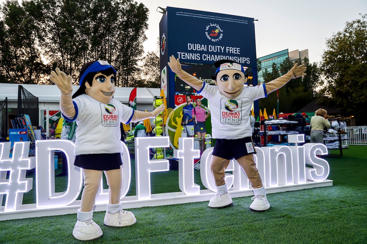 Finishing Touches Dubai Duty Free Tennis