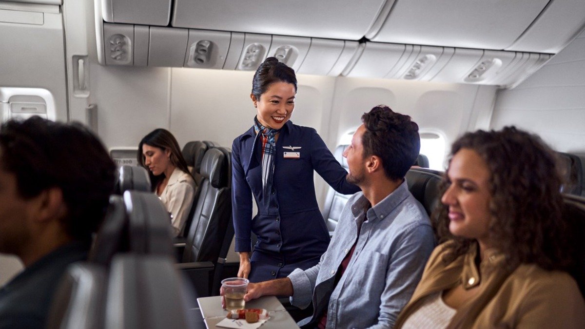 in-flight catering elevates onboard experience Images... American elevates onboard customer experience throughout summer travel ...