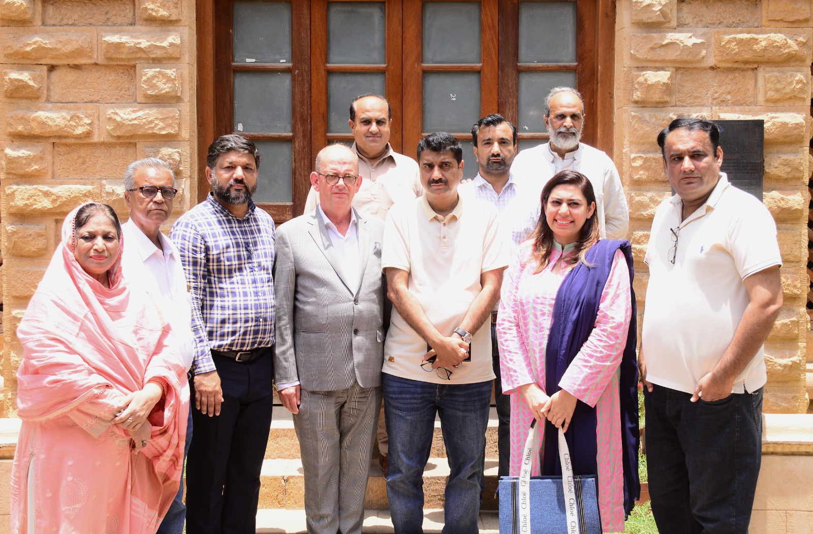 German Deputy Head visits Karachi Press Club Biz Today