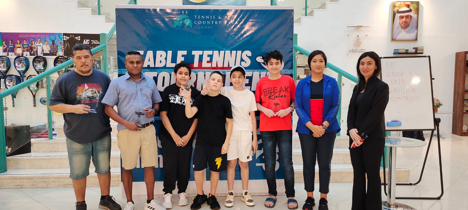 Tennis and Country Club Fujairah organises Table Tennis Tournament 2023