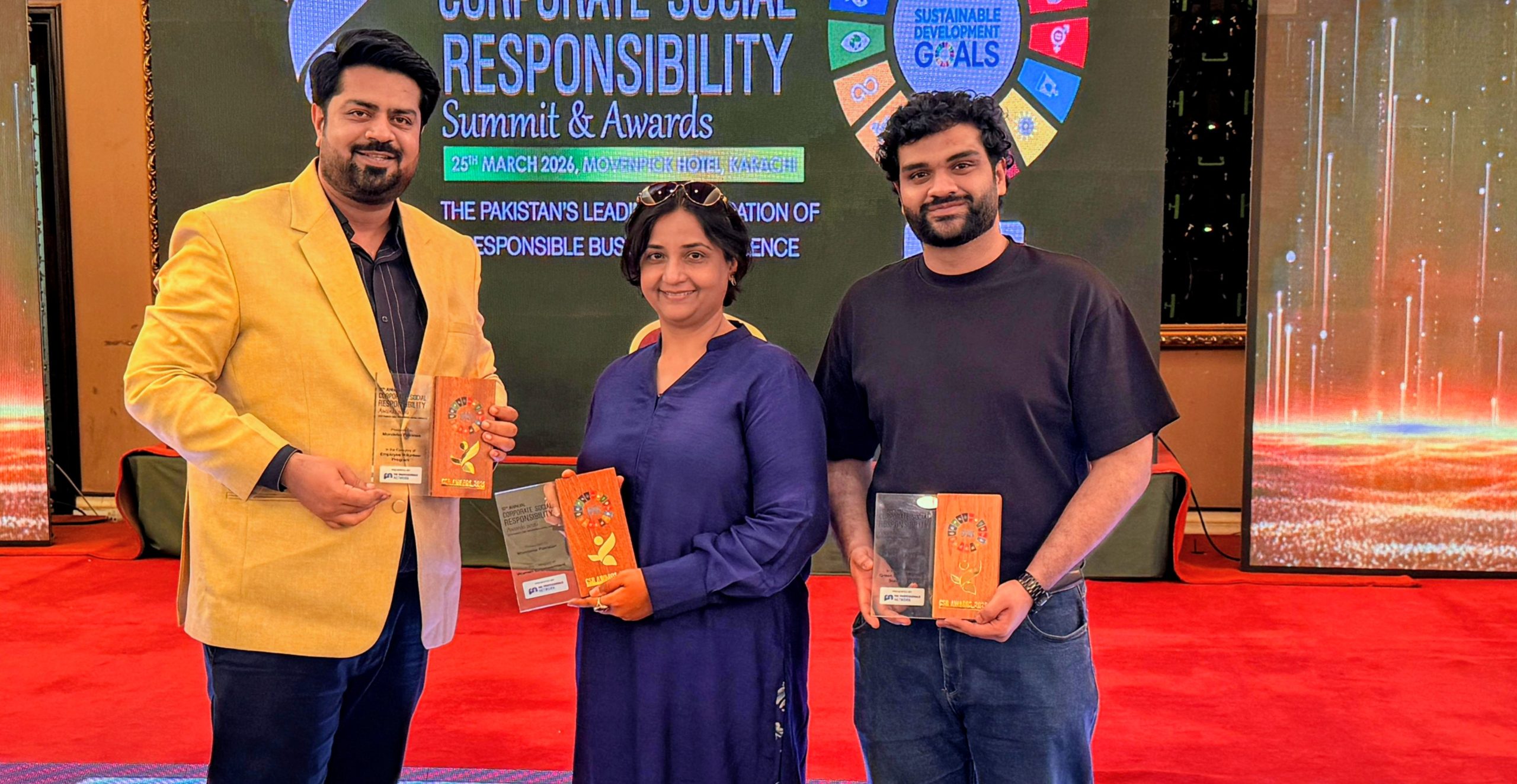 Mondelēz Pakistan Honored with 3 Awards at the 15th International CSR Summit  Biz Today