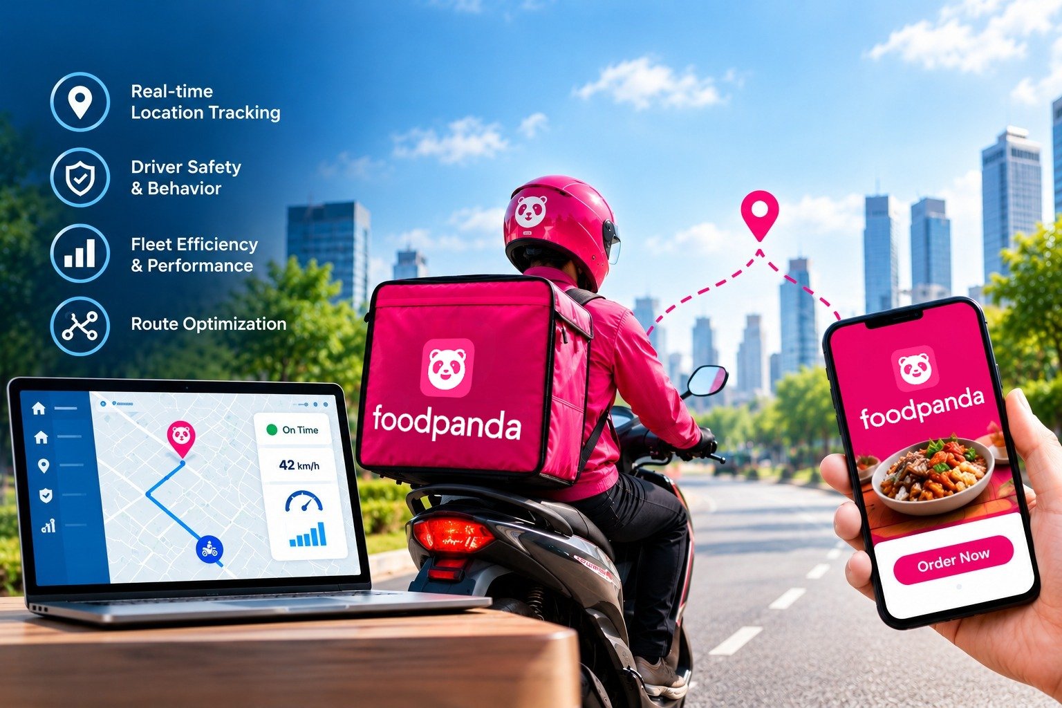 foodpanda integrates AI-powered telematics to elevate road safety for ...